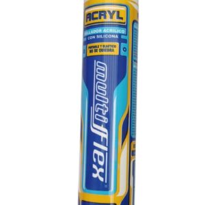 SELLADOR GRIETAS ACRILICO CON SILICONA CARTUCHO X 300 ML. BLANCO