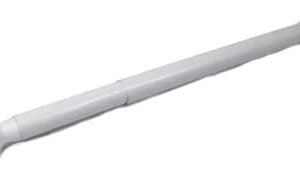BARRAL CAÑO EXTENSIBLE BLANCO DE LUJO HASTA 2 MTS