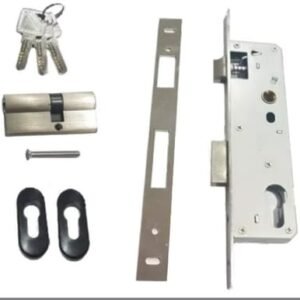 CERRADURA PTA. ALUMINIO C/CILINDRO EURO LLAVE COMPUTADA