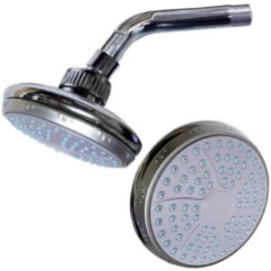 DUCHA REDONDA ANTICALCAREA 10 CM CON BRAZO