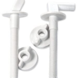 JUEGO DE TORNILLOS PARA ASIENTO NEO PLAX BLANCO