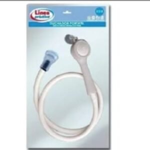 KIT DUCHADOR DE MANO PVC PORTATIL CON MANGUERA Y CHUPETE