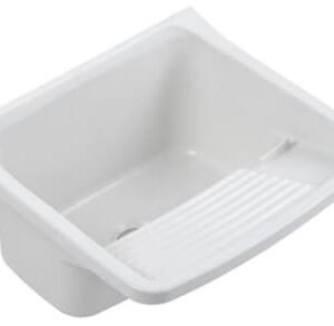 PILETA LAVADERO PLASTICA BLANCA 15 LT