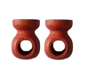 SOPORTE CERRADO BARRAL MADERA 22 MM