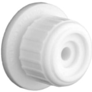 SOPORTE PLASTICO BLANCO TIPO LUQUE