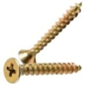 TORNILLO FIX DORADO 6 X 100 X 100 U.