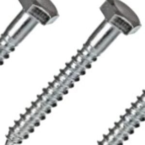 TORNILLO TIRAFONDO CAB. HEX. 5/16 X 5 X 50 UN.